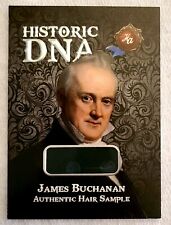 JAMES BUCHANAN DNA Hair Card 2020 Historic Autographs POTUS The First 36 #29/33 picture