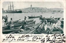 TURKEY CONSTANTINOPLE ISTANBUL CAIQUES IN PORT PC (a1827) picture