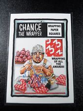 Chance the Wrapper Spoof 2017 Shammy's Card Garbage Pail Kids Wacky Packages picture
