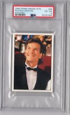 1989 Panini Smash Hits Collection #96 Sticker Card Patrick Rookie RC Swayze PSA picture