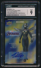 2022 2023 Marvel Allure Character Poster Auto Gold Evangeline Lilly 04/25 CGC 9 picture