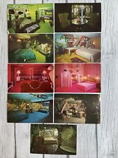 Lot of 9 Vintage Madonna Inn California Post Cards Views Photos History NEW #3 picture
