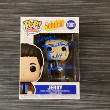 Funko POP Television: Seinfeld - Jerry (Signed/Lisa Mende/JSA) #1081 picture