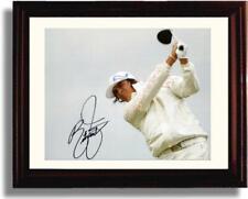 Framed Rickie Fowler Autograph Promo Print picture