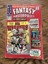 Fantasy Masterpieces #10 (Marvel 1967) 1st App All Winners Squad Sub-Mariner VG- picture