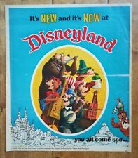 RARE 1972 Disneyland Bear Country Newspaper Supplement - 
