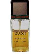 Gucci Pour Homme Cologne Spray 125ml 4.2oz Vintage Classic France RARE picture