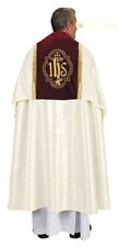 Verona Collection Humeral Veil with Closure Vestments for Church Attire 108 In picture