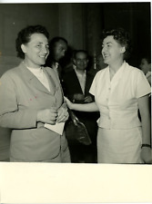 Vintage Carla Capponi e Adele Bei 18x19 Silver Print circa 1953  picture