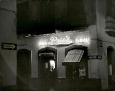 GA89 Orig Graphic House Photo PETE'S BAR AND GRILL Mexican Neighborhood Favorite picture