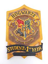 Vintage 2000 Harry Potter Wall Plaque Enesco Hogwarts Student 1st Year picture