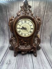 Vintage Clock Movement By Lanshire Brown Parts Only picture