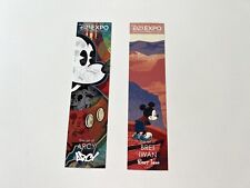 D23 Expo exclusive Artist collectors 2 bookmark sized prints: Arcy, Bret Iwan picture