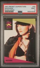 1991 Proset Superstars Madonna Musicards PSA 9 Mint picture