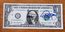 Autographed Tommy Chong dollar bill with sketch w/coa  CHEECH & CHONG picture