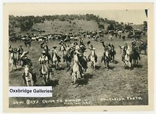 Cowboys Cattlemen Wild West 1880 Crazy Woman Creek Wy Rustlers Horses  picture