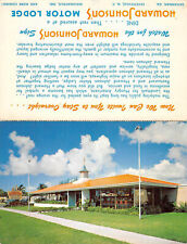 Howard Johnson's Restaurant WITH Comment Card Chrome Postcard picture