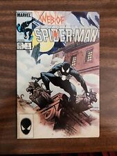 Web Of Spider-Man 1 Marvel Comics 1985 Charles Vess Cover  Copper Age picture