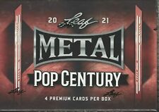 2021 LEAF METAL POP CENTURY SEALED HOBBY BOX  picture