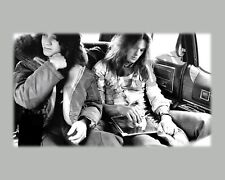 Eddie Van Halen David Lee Roth Riding In The Back Of Limo 8x10 Photo picture