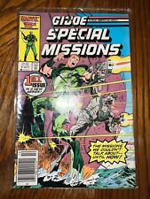 G.I. Joe: Special Missions #1 Newsstand edition. Marvel 1986 Larry Hama picture