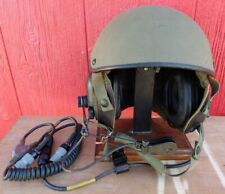 Vintage US Army Tank Crewman CVC Made with Kevlar Helmet DH-132A Liner Headset picture