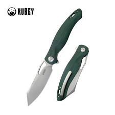 Kubey Drake Folding Knife Green G10 Handle AUS-10 Tanto Point Plain Edge KU239K picture
