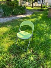 VINTAGE FOLDING GREEN SPACE AGE CHAIR: DESIGN by STUDIO G.P. picture