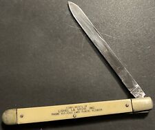 VINTAGE Stainless Colonial Prov USA Folding Pocket Melon Knife Lionel LA Grow picture