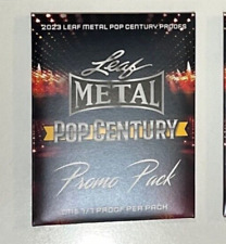 2023 Leaf Metal POP CENTURY True 1/1 Proof Promo Pack Factory Sealed Brand New picture