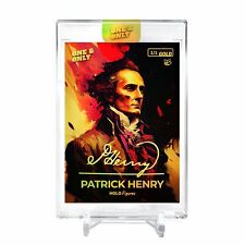 PATRICK HENRY Governor of Virginia Holo Gold Card 2023 GleeBeeCo #PHGV-G 1/1 picture
