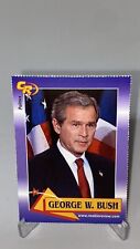 2003 Celebrity Review George W. Bush Rookie Review Politics Card #1 picture