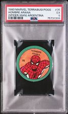 1980 Marvel Spiderman Terrabusi-Argentina POG Card Spider-Man PSA 5 EX picture