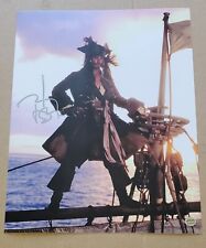 $1 AUCTIONS SUMMER SALE No Reserve JOHNNY DEPP Signed PIRATES Photo 11x14 COA picture