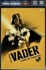 Topps Star Wars Card Trader: (20cc)  Vader Quintessential Gold Award picture