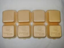 Incredibly Rare Vtg BURGER QUEEN Imperial Clamshell - Foam Container - Lot of 4 picture