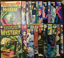 The House Of Mystery Comic Lot 176-317 (21 Books) DC Horror 1968 picture