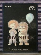 Carl And Ellie 2023 Epoch Disney 100 Wonder /300 Silver Foil SP #26 UP Movie picture