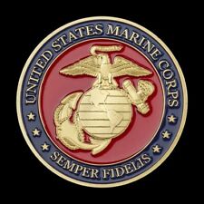 US Marine Corps Challenge Coin-Excellent Gift-Shipped Free from the U.S. to U.S. picture