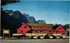 VTG Postcard- ST. MARY LODGE, GLACIER NATIONAL PARK, MONTANA Posted 1950/60s picture