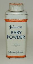 Vintage Johnson's Baby Powder Metal Tin picture