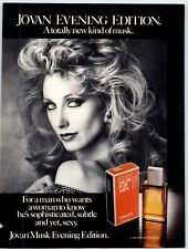 Morgan Fairchild Jovan Musk Evening Edition Subtle Sexy 1986 Print Ad 8