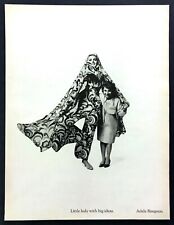 1967 Unusual Pants Suit by Adele Simpson Fashion Designer photo vintage print ad picture