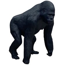 Life Size Gorilla Ape Statue in Non Rust Aluminum for Indoor or Outdoor Use picture