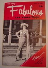 Jerry Lewis Fabulous Las Vegas Magazine May13 1961 Zsa Zsa Gabor The Kim Sisters picture