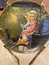 The Surrey Ride Collector Plate Days Gone By Sandra Kuck Reco COA Vintage 1984 picture