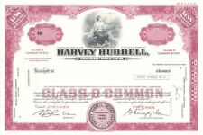 Harvey Hubbell, Inc. - circa 1970's Specimen Stock Certificate - Specimen Stocks picture