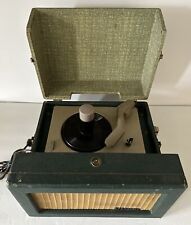 RCA VICTOR 45 RPM Player Turntable Model RVG 144809 Vintage Wallpaper Covering picture