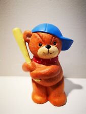Vintage Enesco Lucy and Me baseball BEAR picture