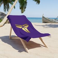 Kobe Bryant Black Mamba Logo Beach Towel picture